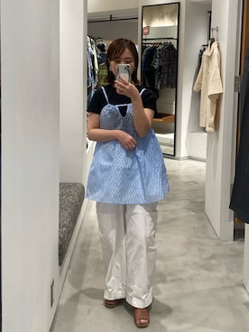 土屋莉央さん（レディース・151cm）の夏コーディネート