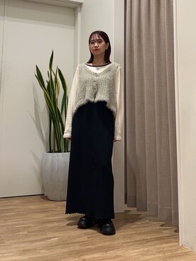 土屋莉央さん（レディース・151cm）の秋コーディネート