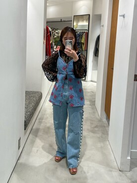 土屋莉央さん(レディース・151cm)の夏コーディネート