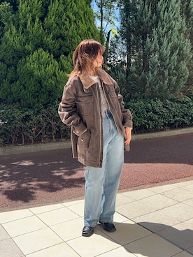 土屋莉央さん（レディース・151cm）の秋コーディネート