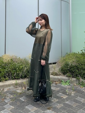 土屋莉央さん（レディース・151cm）の秋コーディネート