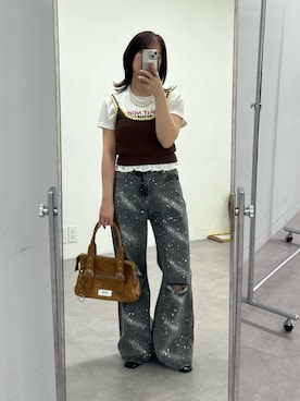 土屋莉央さん（レディース・151cm）の夏コーディネート