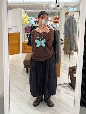 土屋莉央さん(レディース・151cm)の夏コーディネート