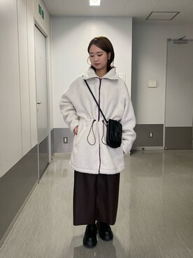 土屋莉央さん（レディース・151cm）の秋コーディネート