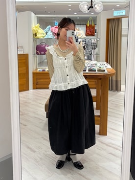土屋莉央さん(レディース・151cm)の夏コーディネート