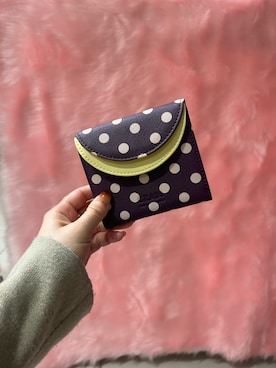 「アイテム（財布）」を使った、土屋莉央さん（レディース・151cm）の冬コーディネート