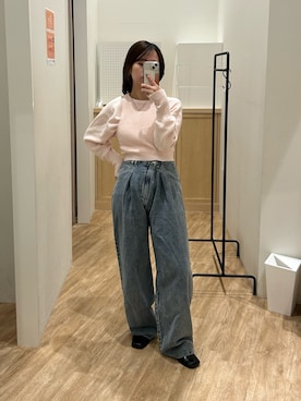 土屋莉央さん（レディース・151cm）の秋コーディネート