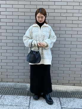 土屋莉央さん（レディース・151cm）の秋コーディネート