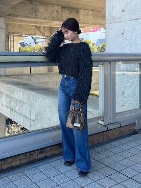 土屋莉央さん（レディース・151cm）の秋コーディネート