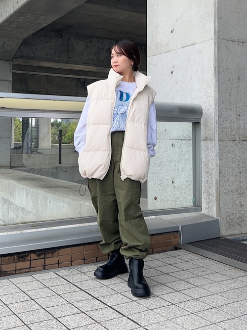 セール】【UNESS/ユーネス】ステッチングカーゴパンツ（その他