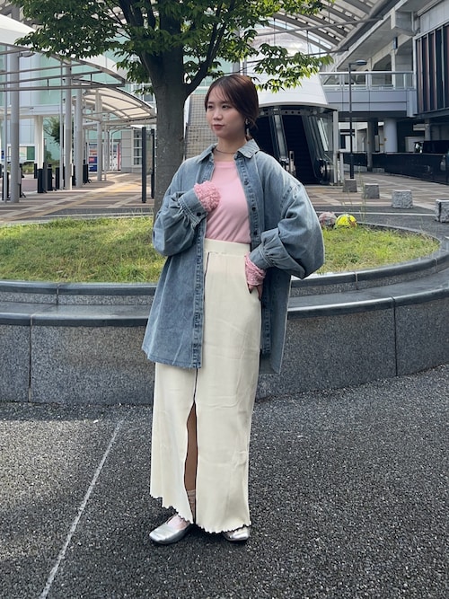 セール】オーバーダイデニムシャツ（シャツ/ブラウス）｜CIAOPANIC