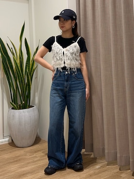 土屋莉央さん（レディース・151cm）の秋コーディネート