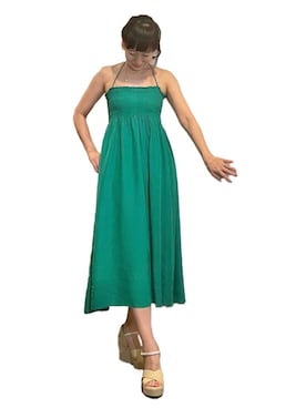 「JIMMY CHOO（ジミーチュウ）のアイテム（サンダル）」を使った、komikaさん（レディース・159cm）の夏コーディネート