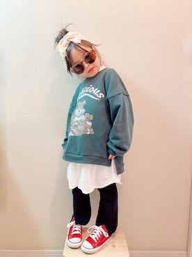 buchon さん（キッズ・100cm）の春コーディネート