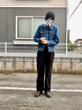 「Wrangler（ラングラー）のアイテム」を使った、tarさん（メンズ・175cm）の春コーディネート