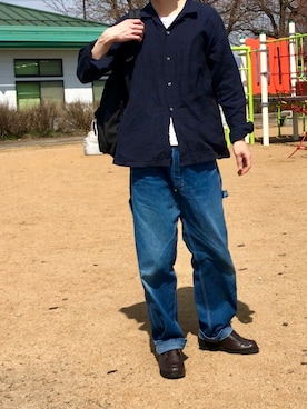 「Stan Ray（スタンレイ）のアイテム」を使った、tarさん（メンズ・175cm）の春コーディネート