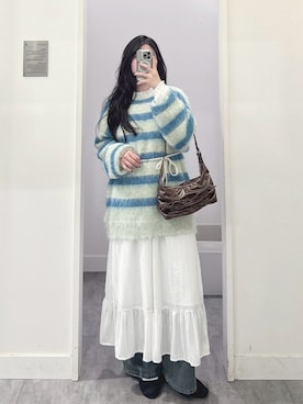 「QUEEN SHOP（クイーンショップ）のアイテム」を使った、QUEEN SHOPさん（レディース・165cm）の冬コーディネート