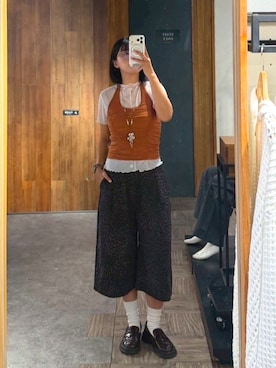 「QUEEN SHOP（クイーンショップ）のアイテム」を使った、QUEEN SHOPさん（レディース・163cm）の春コーディネート