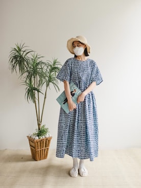 「QUEEN SHOP（クイーンショップ）のアイテム」を使った、QUEEN SHOPさん（レディース・160cm）の夏コーディネート