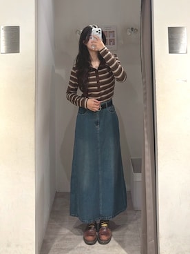 「QUEEN SHOP（クイーンショップ）のアイテム」を使った、QUEEN SHOPさん（レディース・161cm）の春コーディネート