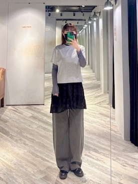 「アイテム（その他トップス）」を使った、QUEEN SHOPさん（レディース・164cm）の春コーディネート