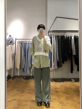 「QUEEN SHOP（クイーンショップ）のアイテム」を使った、QUEEN SHOPさん（レディース・167cm）の春コーディネート