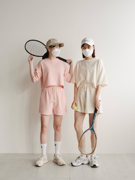 「QUEEN SHOP（クイーンショップ）のアイテム」を使った、QUEEN SHOPさん（レディース・157cm）の夏コーディネート