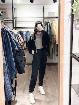 「QUEEN SHOP（クイーンショップ）のアイテム」を使った、QUEEN SHOPさん（レディース・160cm）の秋コーディネート