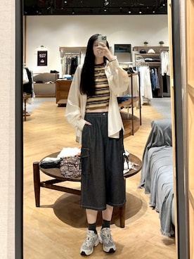 「QUEEN SHOP（クイーンショップ）のアイテム」を使った、QUEEN SHOPさん（レディース・168cm）の春コーディネート