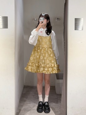 「アイテム（その他トップス）」を使った、QUEEN SHOPさん（レディース・166cm）の春コーディネート