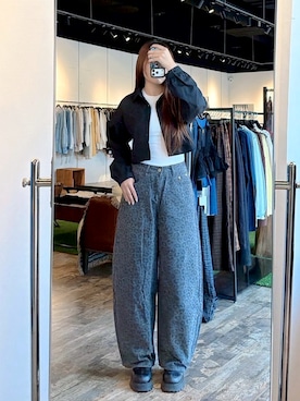 「QUEEN SHOP（クイーンショップ）のアイテム」を使った、QUEEN SHOPさん（レディース・163cm）の春コーディネート