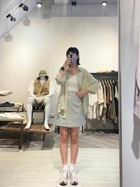 「QUEEN SHOP（クイーンショップ）のアイテム」を使った、QUEEN SHOPさん（レディース・163cm）の夏コーディネート