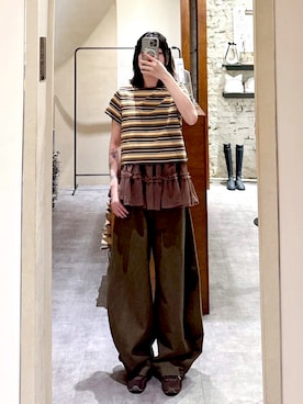 「QUEEN SHOP（クイーンショップ）のアイテム」を使った、QUEEN SHOPさん（レディース・160cm）の春コーディネート