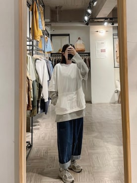 「QUEEN SHOP（クイーンショップ）のアイテム」を使った、QUEEN SHOPさん（レディース・158cm）の春コーディネート