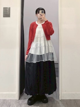 「QUEEN SHOP（クイーンショップ）のアイテム」を使った、QUEEN SHOPさん（レディース・159cm）の秋コーディネート