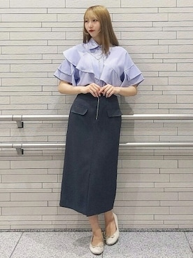 ASTORIA ODIER（アストリア オディール）さん（レディース・162cm）の夏コーディネート