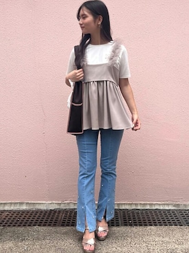 ASTORIA ODIER（アストリア オディール）さん（レディース・160cm）の夏コーディネート