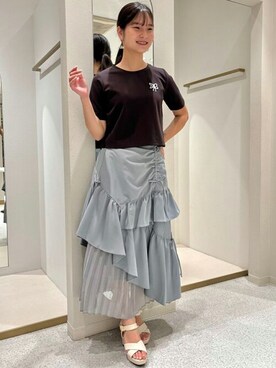 ASTORIA ODIER（アストリア オディール）さん（レディース・160cm）の夏コーディネート