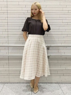 ASTORIA ODIER（アストリア オディール）さん（レディース・162cm）の秋コーディネート