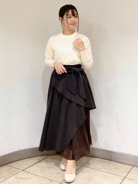 「アシメ」｜ASTORIA ODIER（アストリア オディール）さん（レディース・149cm）の秋コーディネート