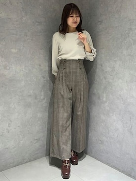 ASTORIA ODIER(アストリア オディール)さん(レディース・156cm)の秋コーディネート