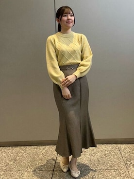 ASTORIA ODIER(アストリア オディール)さん(レディース・168cm)の冬コーディネート
