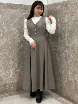 ASTORIA ODIER(アストリア オディール)さん(レディース・149cm)の冬コーディネート