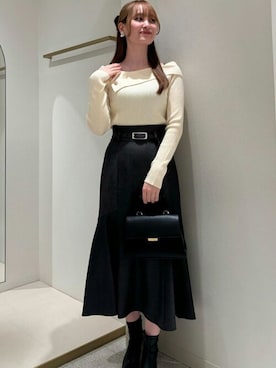 ASTORIA ODIER（アストリア オディール）さん（レディース・159cm）の冬コーディネート