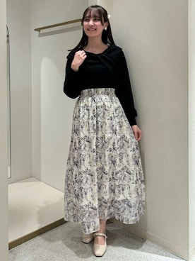 「ドッキングワンピース」｜ASTORIA ODIER（アストリア オディール）さん（レディース・159cm）の冬コーディネート