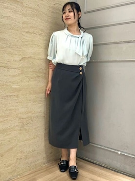 「アイテム（パンプス）」を使った、ASTORIA ODIER（アストリア オディール）さん（レディース・149cm）の夏コーディネート