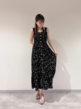 「フレア」｜ASTORIA ODIER（アストリア オディール）さん（レディース・161cm）の夏コーディネート