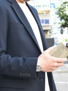 「ミニ財布」｜hallelujahさん（メンズ・170cm）の夏コーディネート