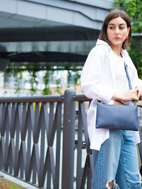 「アイテム（クラッチバッグ）」を使った、hallelujahさん（レディース・160cm）の夏コーディネート