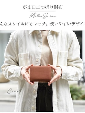 「アイテム（財布、ブラウン系）」を使った、hallelujahさん（レディース・157cm）の夏コーディネート